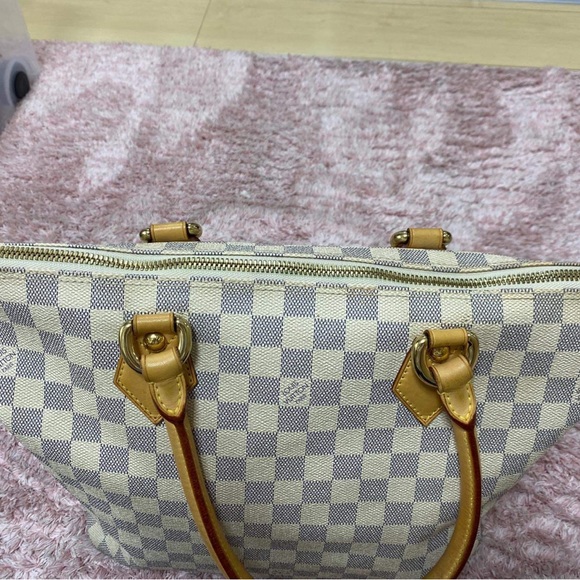 🌸Louis Vuitton Damier Azur Saleya PM🤍🤎🤍🤎EUC #FL2827 - Picture 5 of 10